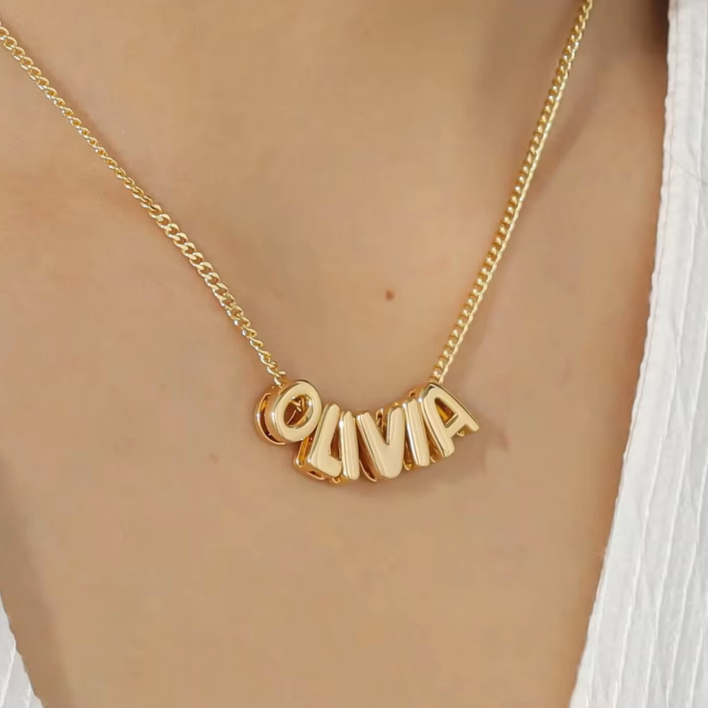 Lula & Co™ Name Bubble Necklace