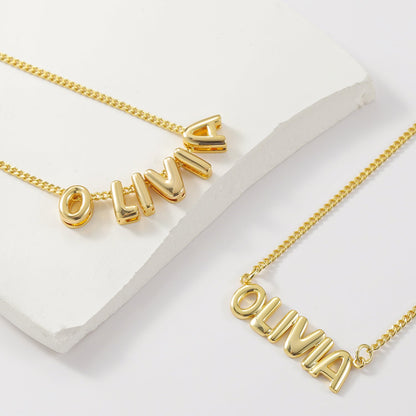 Lula & Co™ Name Bubble Necklace