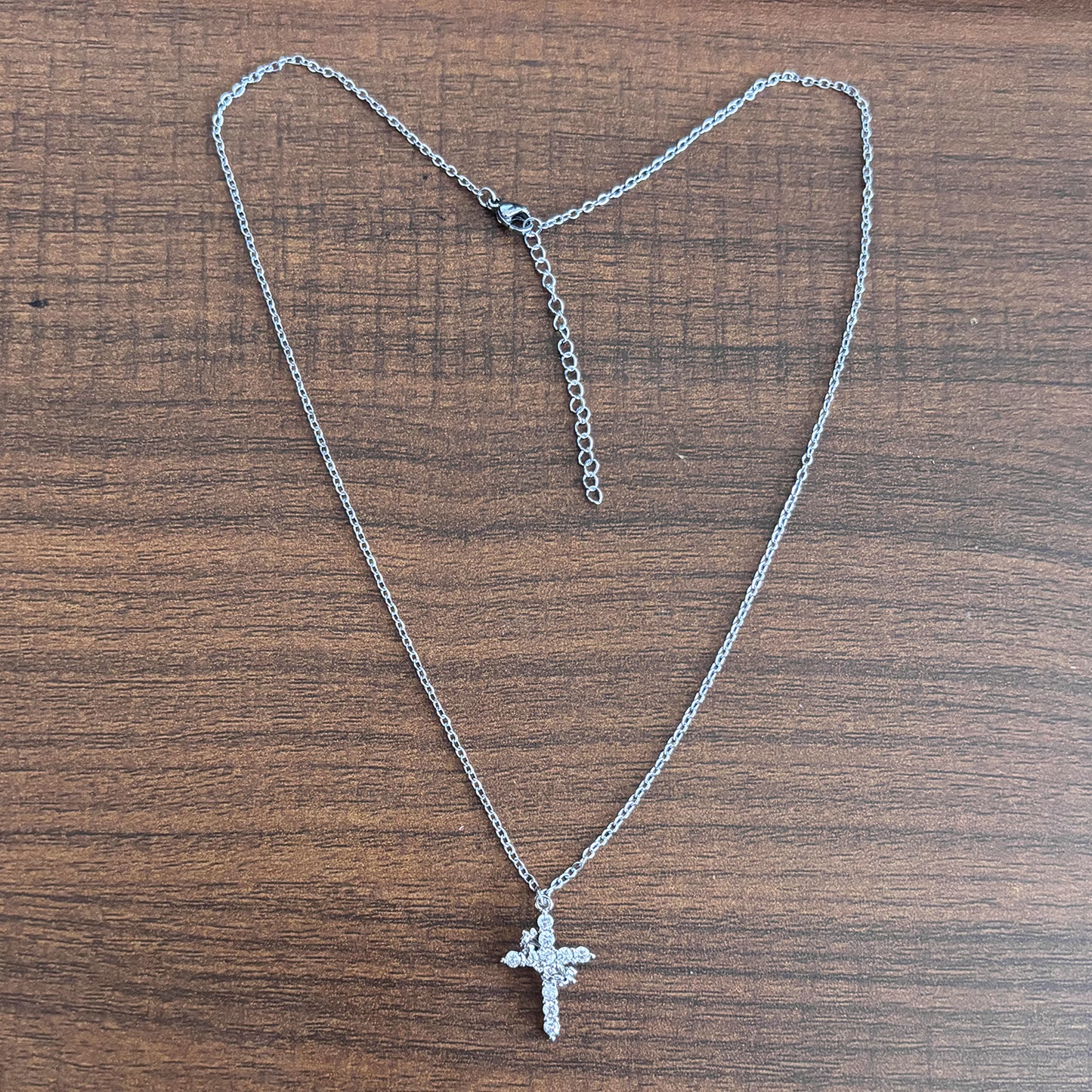 Crown Cross Necklace